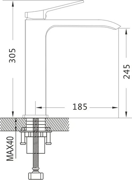 Смеситель Shevanik S4111H