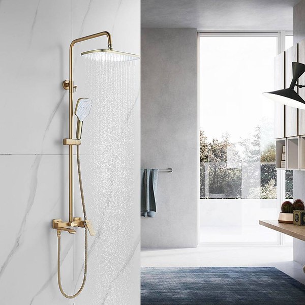 Душевая система со смесителем Shevanik S4036G