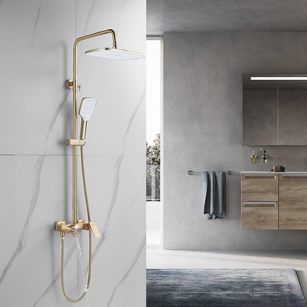 Душевая система со смесителем Shevanik S4036G