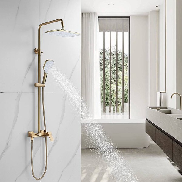 Душевая система со смесителем Shevanik S4036G