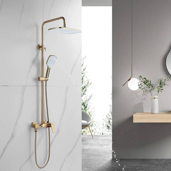 Душевая система со смесителем Shevanik S4036G