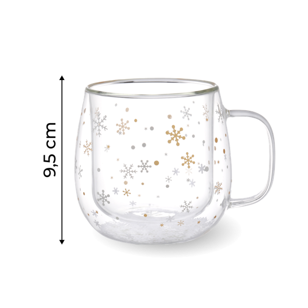 Кружка Mandarin Decor Снежная зима / D1G7935BH-350S