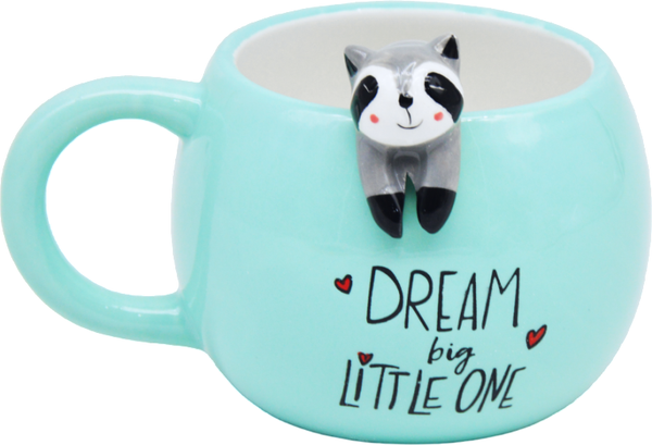 Кружка Mandarin Decor Енот / D21C210367-400B - фото
