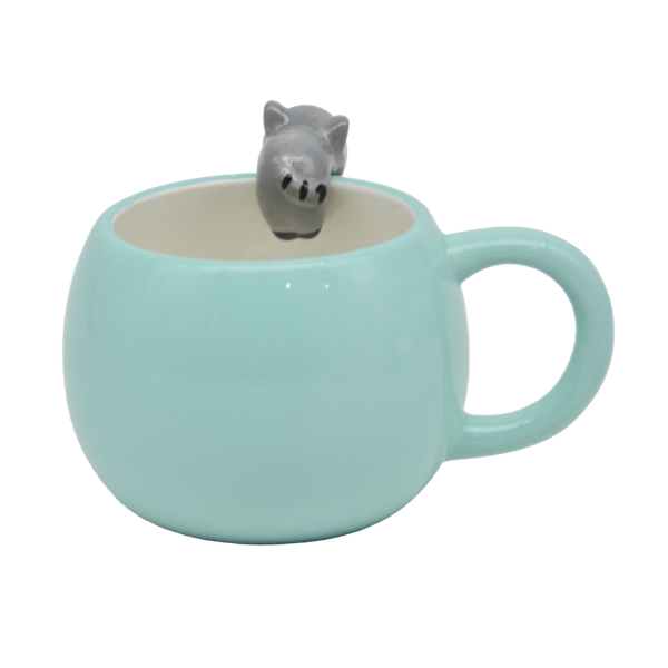 Кружка Mandarin Decor Енот / D21C210367-400B