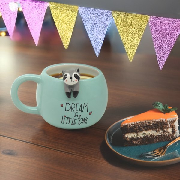 Кружка Mandarin Decor Енот / D21C210367-400B