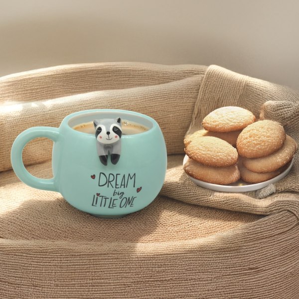 Кружка Mandarin Decor Енот / D21C210367-400B