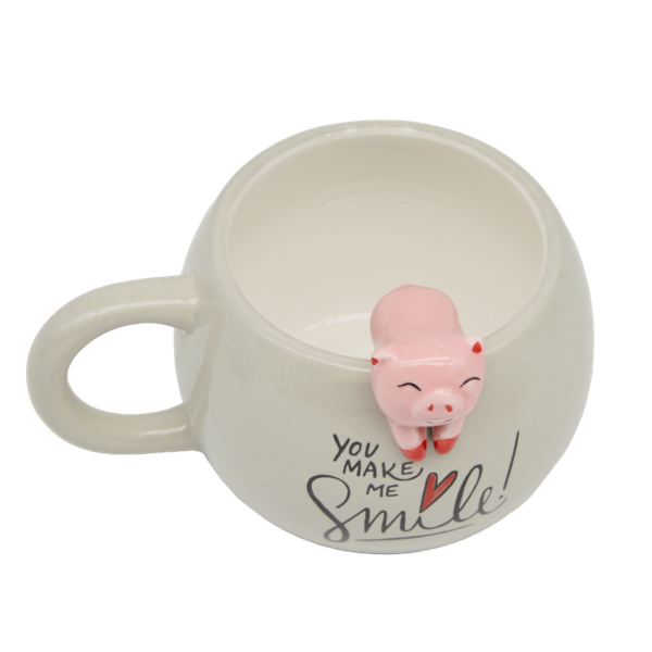 Кружка Mandarin Decor Хрюша / D21C210368-400G