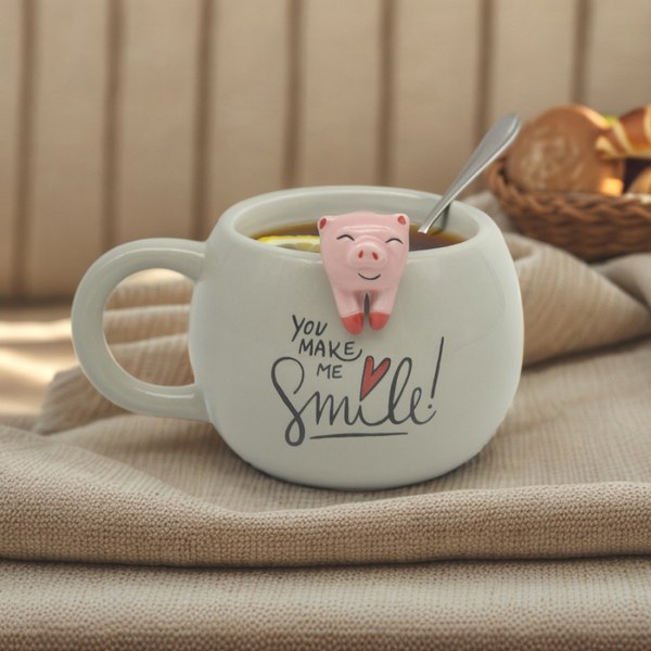 Кружка Mandarin Decor Хрюша / D21C210368-400G