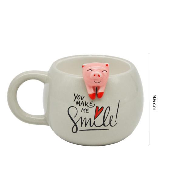 Кружка Mandarin Decor Хрюша / D21C210368-400G