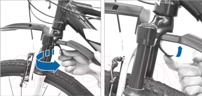 Крыло для велосипеда Polisport Rear X-Fighter / 8564600018