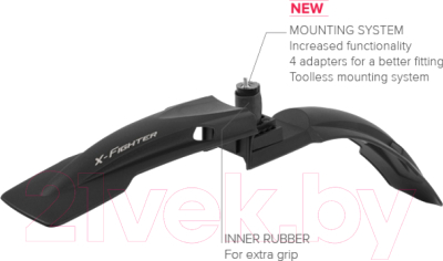 Крыло для велосипеда Polisport Rear X-Fighter / 8564600018