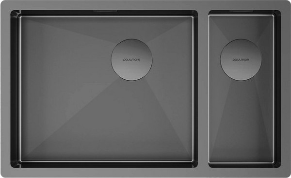 Мойка кухонная Paulmark PM226944-GML - фото