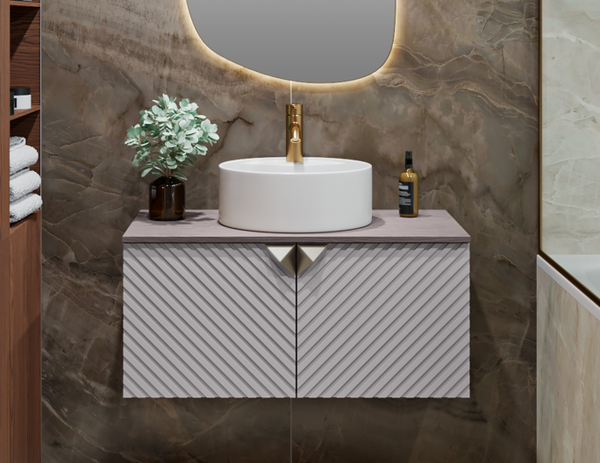 Тумба с умывальником Runo Андорра 85 + Palla D41 - фото