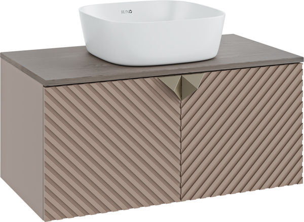 Тумба с умывальником Runo Андорра 85 + Palla D41