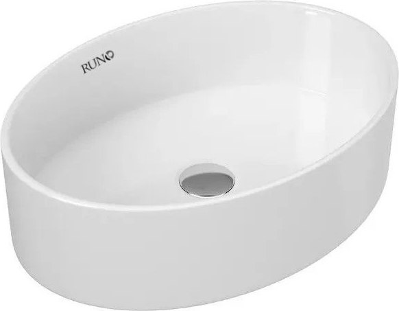 Тумба с умывальником Runo Андорра 85 + Ovale 50