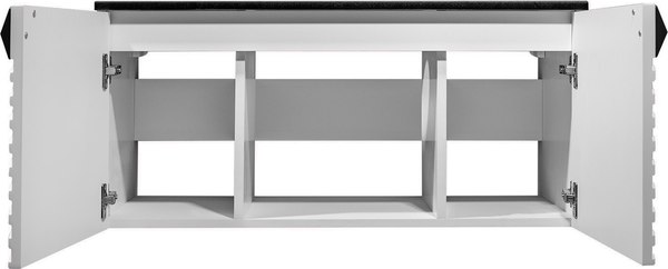 Тумба с умывальником Runo Андорра 85 + Ovale 50