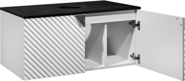 Тумба с умывальником Runo Андорра 85 + Ovale 50