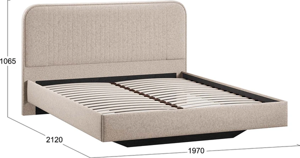 Каркас кровати ТриЯ Тиффани Тип 1 180x200