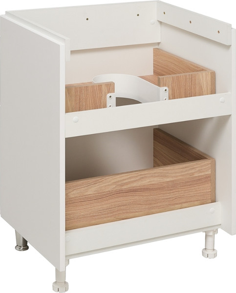 Тумба с умывальником Runo Афина 60 + Moduo 60