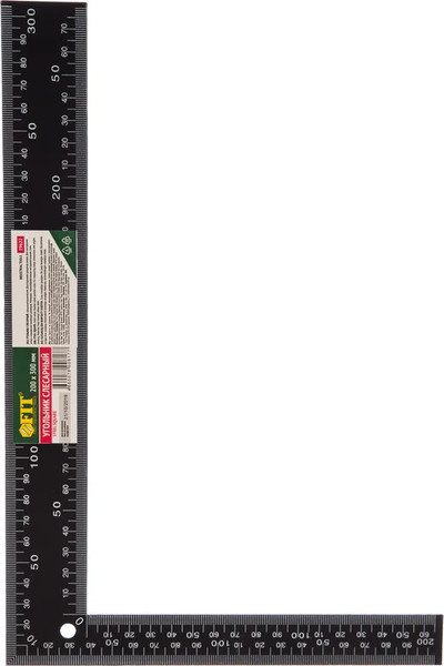 Угольник FIT Цельнометаллический 200х300мм / 19622 - фото