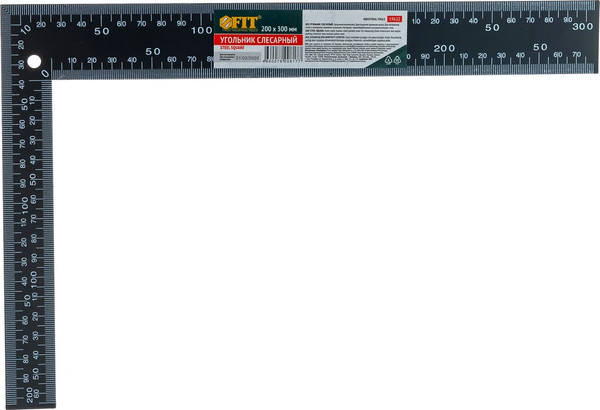 Угольник FIT Цельнометаллический 200х300мм / 19622