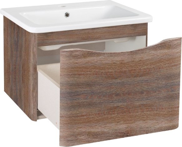 Тумба с умывальником Runo Тоскана 80 + Никсон 80