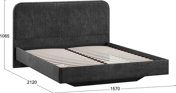 Полуторная кровать ТриЯ Тиффани Тип 1 140x200