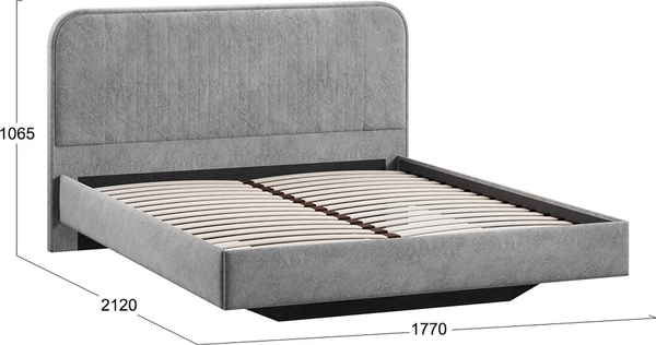 Двуспальная кровать ТриЯ Тиффани Тип 1 160x200