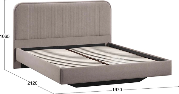 Двуспальная кровать ТриЯ Тиффани Тип 1 180x200