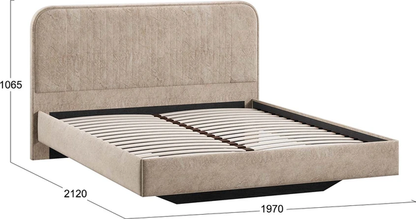 Двуспальная кровать ТриЯ Тиффани Тип 1 180x200