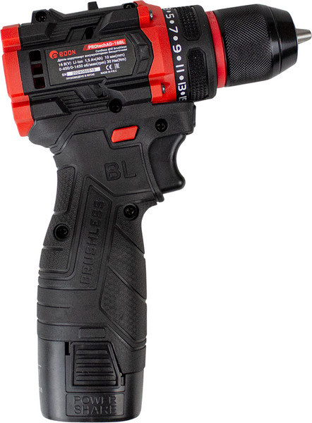 Аккумуляторная дрель-шуруповерт Edon Protech AD-16BL