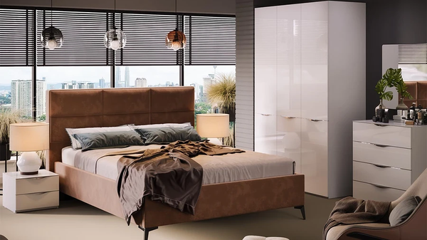 Двуспальная кровать ТриЯ Делана Тип 1 160x200