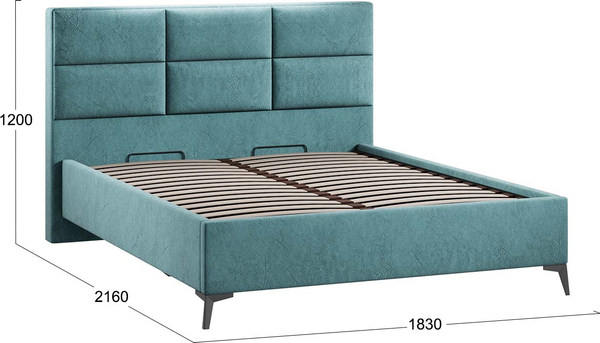 Двуспальная кровать ТриЯ Делана Тип 1 160x200