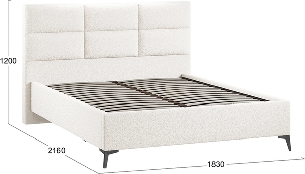 Двуспальная кровать ТриЯ Делана Тип 1 160x200