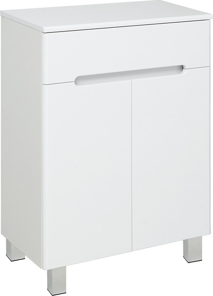 Тумба с умывальником Runo Парма 60 2 двери + Omega 60