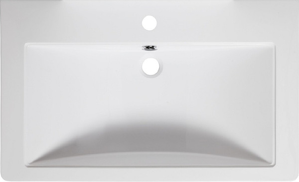 Тумба с умывальником Runo Парма 75 3 двери + Omega 75