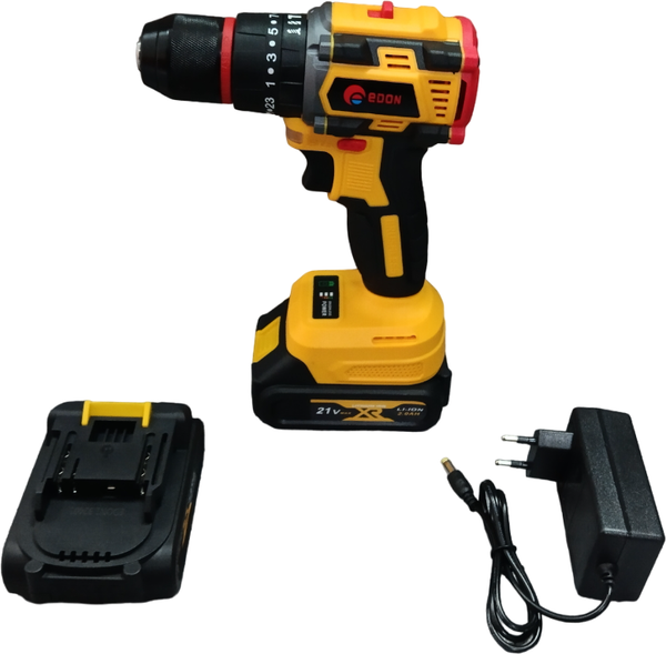 Аккумуляторная дрель-шуруповерт Edon Super AD-21PBL