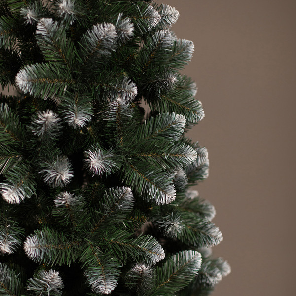 Ель искусственная Ёлушка Новогодняя Иней / ЕНОВИ 18