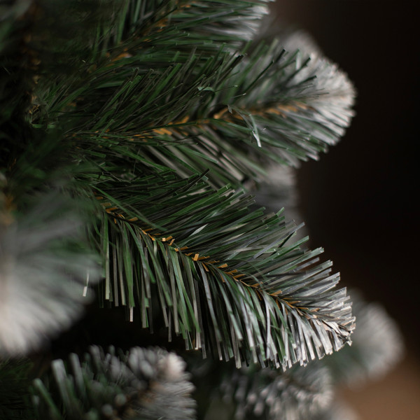 Ель искусственная Ёлушка Новогодняя Иней / ЕНОВИ 18