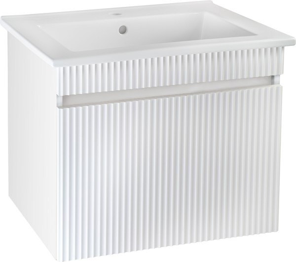 Тумба с умывальником Runo Модена 75 + Оскар 75