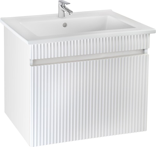 Тумба с умывальником Runo Модена 75 + Оскар 75