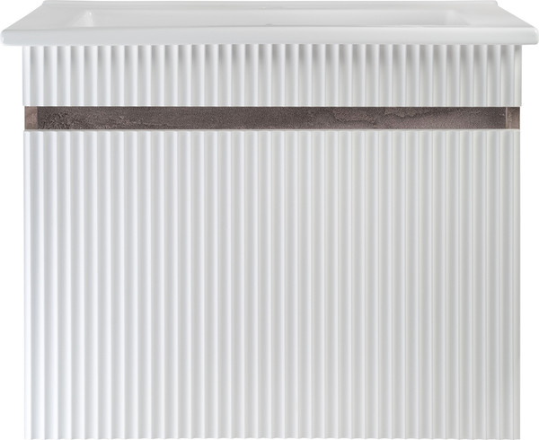 Тумба с умывальником Runo Модена 65 + Оскар 65