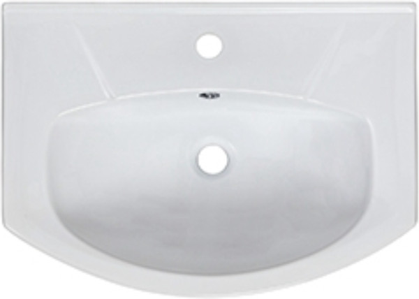 Тумба с умывальником Runo Милано 65 + Элеганс 65