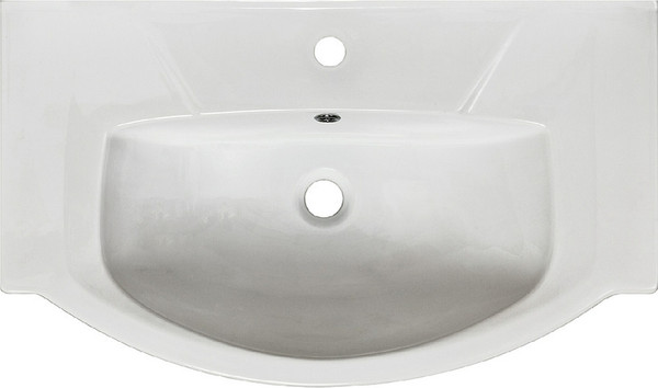 Тумба с умывальником Runo Милано 75 + Элеганс 75