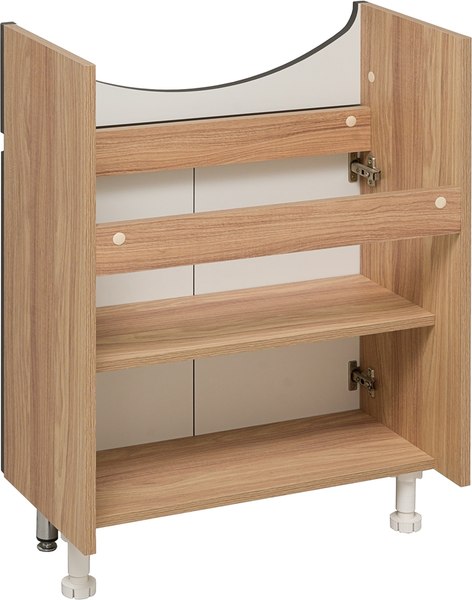 Тумба с умывальником Runo Лада 60 + Уют 60