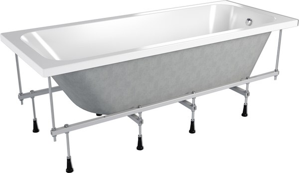 Ванна акриловая МетаКам Strict 180x70