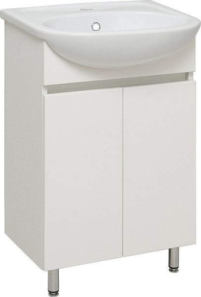 Тумба с умывальником Runo Лада 60 + Уют 60