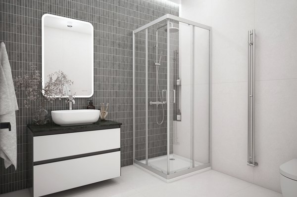 Душевой уголок МетаКам Universal 90x90 / KKS_016265