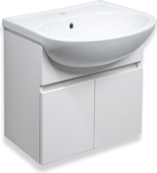 Тумба с умывальником Runo Лада 60 + Уют 60