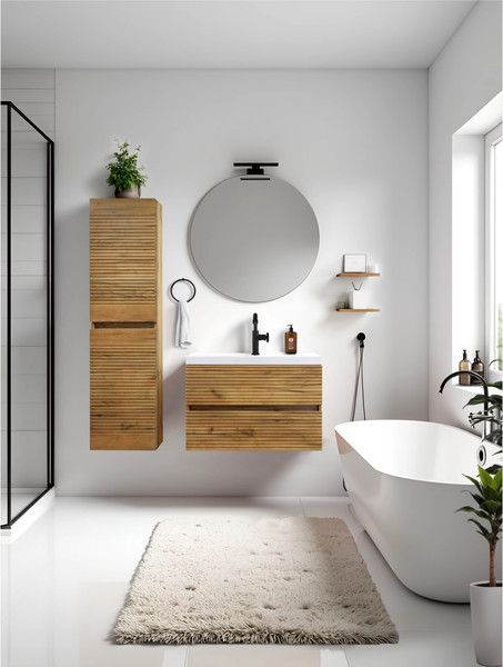 Шкаф-пенал для ванной Doratiz Сицилия 40 / 2712.312 - фото